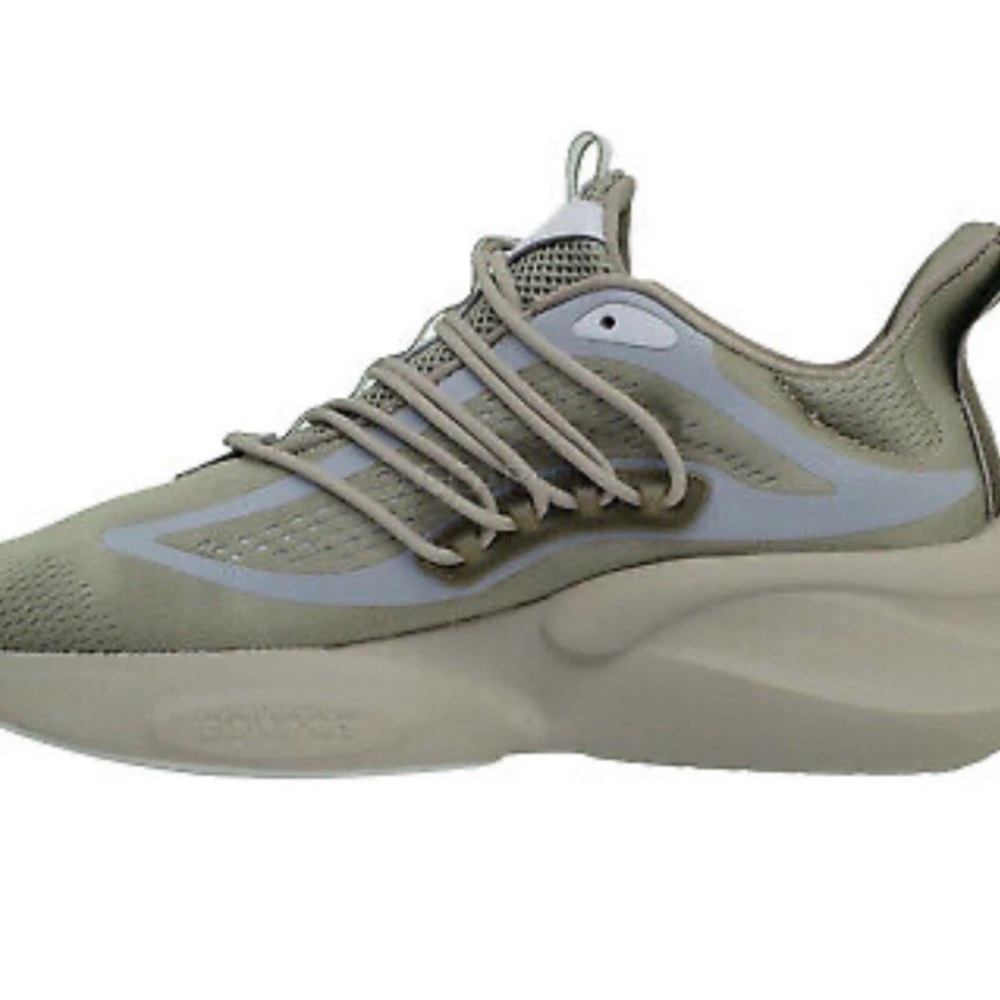 Adidas Alphaboost v1 Mens Athletic Shoes, Olive Green Size 10 Eu 44. NIB